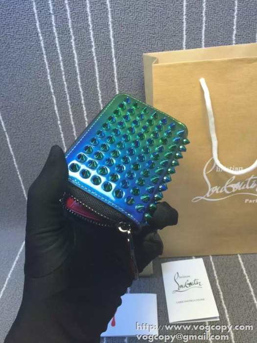 お買い得 2015 Christian Louboutinクリスチャンルブタン 収納力も抜群　財布 ファスナー　カードケース 多色可選択