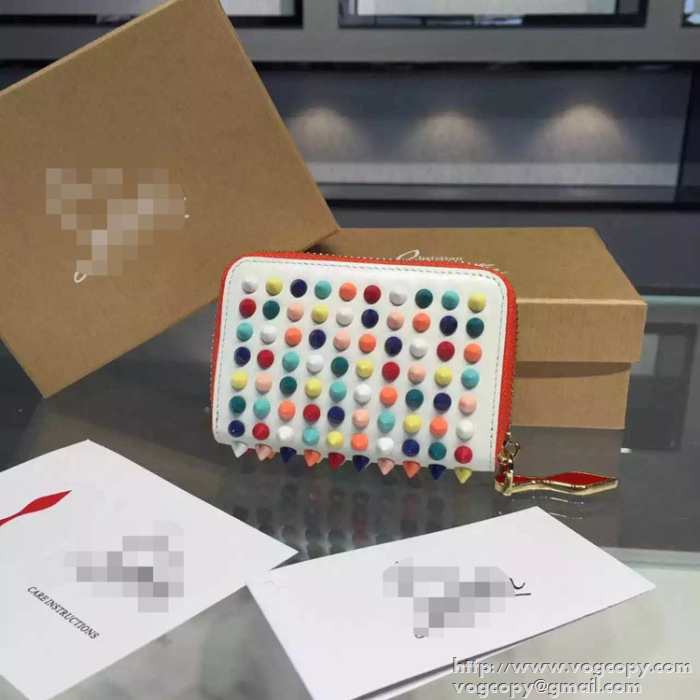 上品上質な 2015 Christian Louboutinクリスチャンルブタン 人気販売　財布 ファスナー　カードケース 多色選択