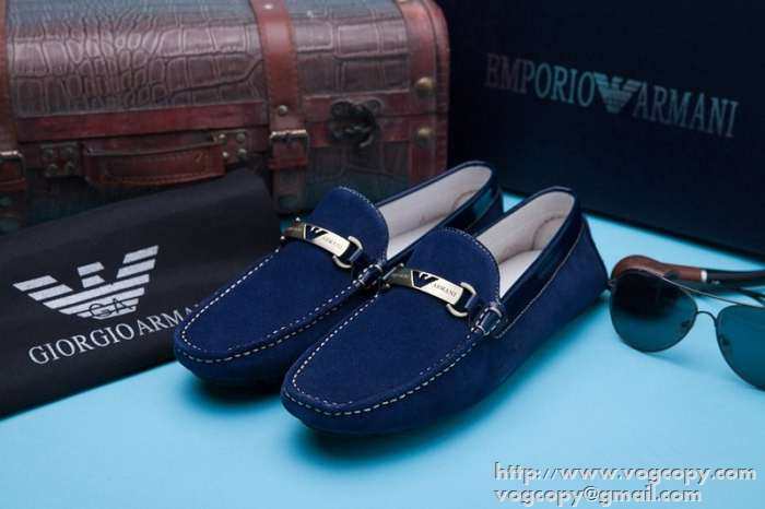 完売品　2015 ARMANI アルマーニ 履き心地抜群 カジュアルシューズ