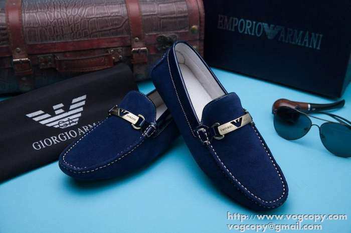 完売品　2015 ARMANI アルマーニ 履き心地抜群 カジュアルシューズ