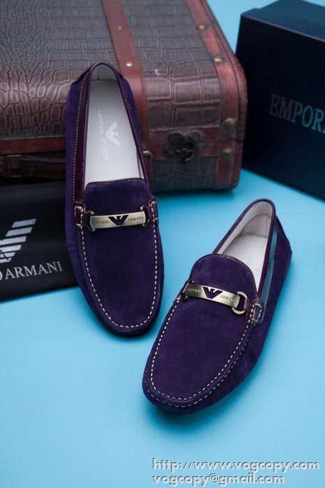 華やかな雰囲気　 2015 ARMANI アルマーニ 軽量で疲れにくい カジュアルシューズ