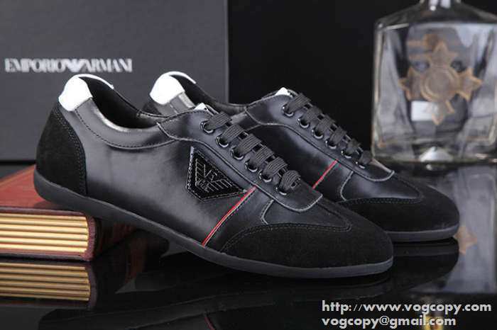 目を引くデザイン　 2015 ARMANI アルマーニ スニーカー 汚れしにくい 2色可選