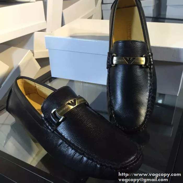 超人気　 2015ARMANI アルマーニ 完売　カジュアルシューズ 4色可選 フルグレインレザー