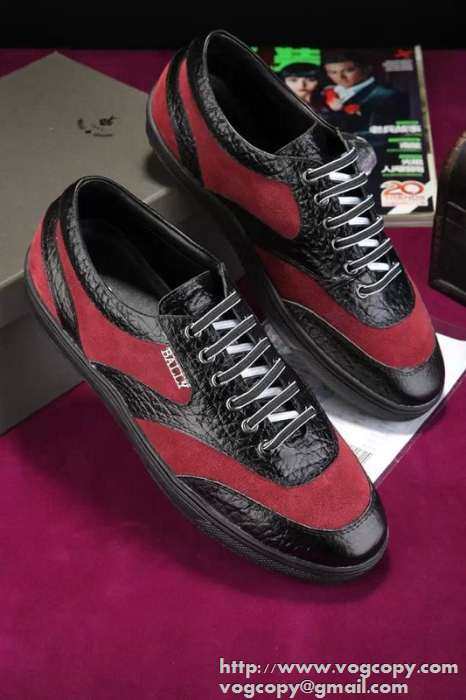 柔軟性のアイテム　2015  BALLY バリー スニーカー フラットシューズ カジュアルスタイル