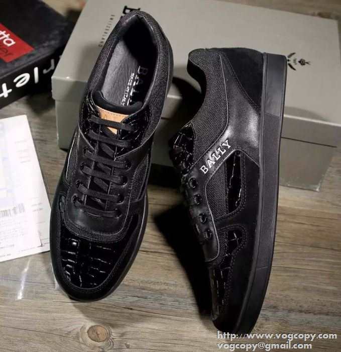 カジュアルすぎず　 2015秋冬 BALLY バリー 疲れにくいランニングシューズ 2色可選