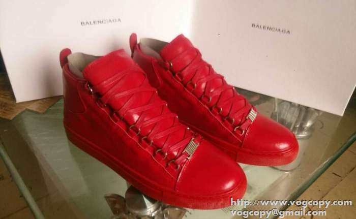 一味違うケーブ！ 2015  BALENCIAGA バレンシアガ ハイカットスニーカー 防臭加工