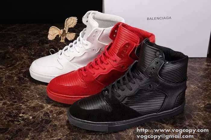 美品！2015 BALENCIAGA バレンシアガ ハイカットスニーカー 履き心地抜群