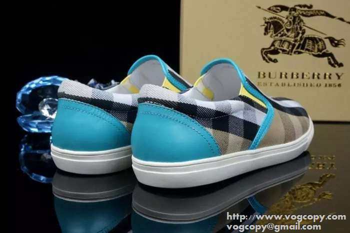 柔軟性満点 2015 BURBERRY バーバリー スリップオン 抗菌、防臭加工