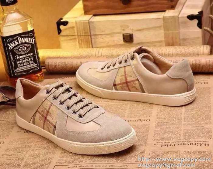素敵なアイテム 2015 BURBERRY バーバリー スニーカー 通気性が高い