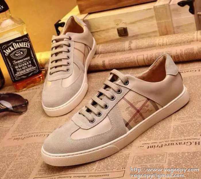 素敵なアイテム 2015 BURBERRY バーバリー スニーカー 通気性が高い
