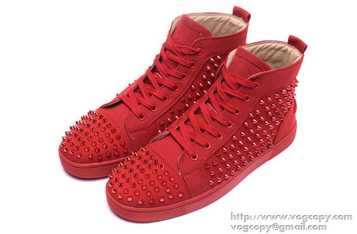 魅せる 2015 Christian Louboutinクリスチャンルブタン カジュアル　ハイトップシューズ