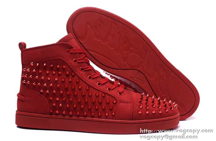 魅せる 2015 Christian Louboutinクリスチャンルブタン カジュアル　ハイトップシューズ