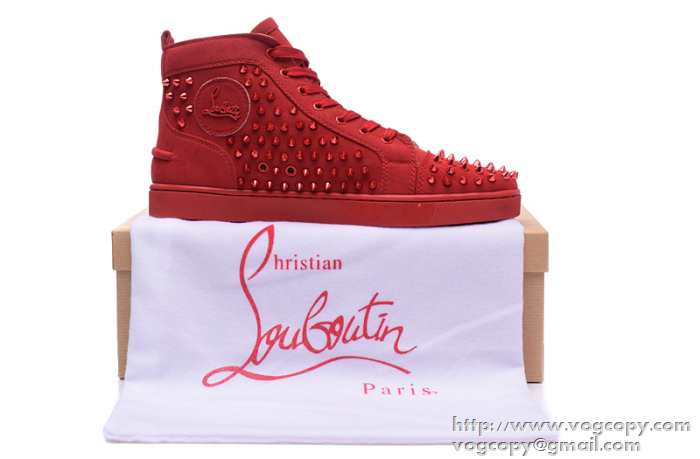 魅せる 2015 Christian Louboutinクリスチャンルブタン カジュアル　ハイトップシューズ