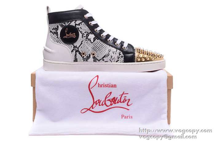 新作 2015 Christian Louboutinクリスチャンルブタン美脚効果 ハイトップシューズ