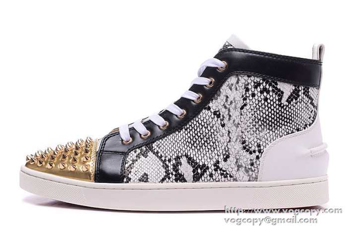 新作 2015 Christian Louboutinクリスチャンルブタン美脚効果 ハイトップシューズ