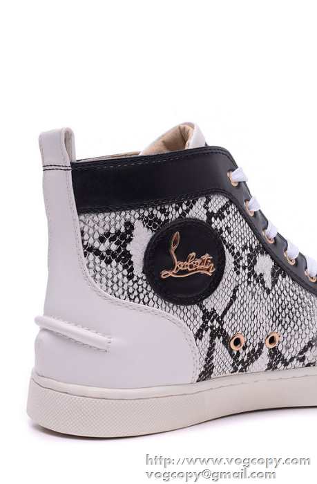 新作 2015 Christian Louboutinクリスチャンルブタン美脚効果 ハイトップシューズ
