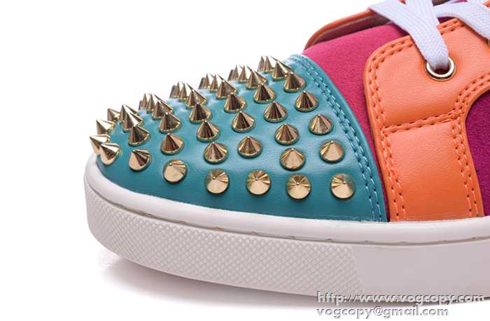 エレガンスな雰囲気　2015 Christian Louboutinクリスチャンルブタン 抜群　ハイトップシューズ