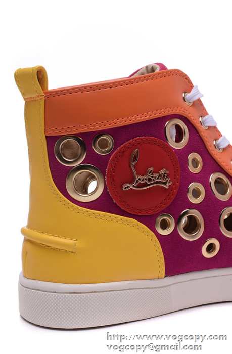 エレガンスな雰囲気　2015 Christian Louboutinクリスチャンルブタン 抜群　ハイトップシューズ
