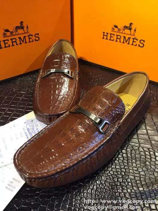 ファッションなデザイン 2015 HERMES エルメス 上質　カジュアルシューズ 2色可選