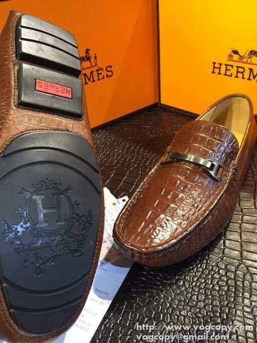 ファッションなデザイン 2015 HERMES エルメス 上質　カジュアルシューズ 2色可選