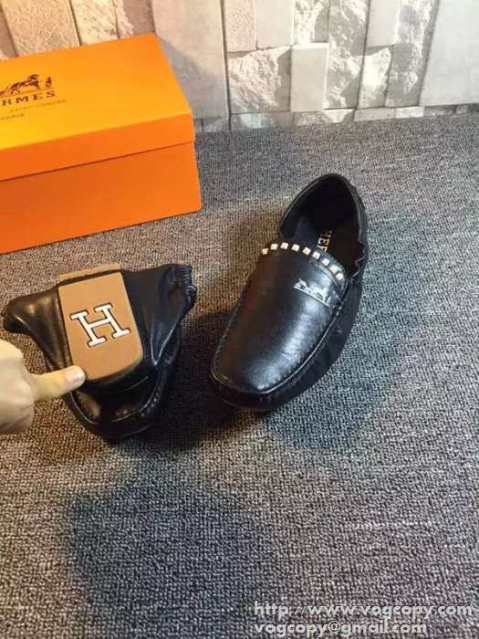 注目 2015 HERMES エルメス 美品　カジュアルシューズ 2色可選