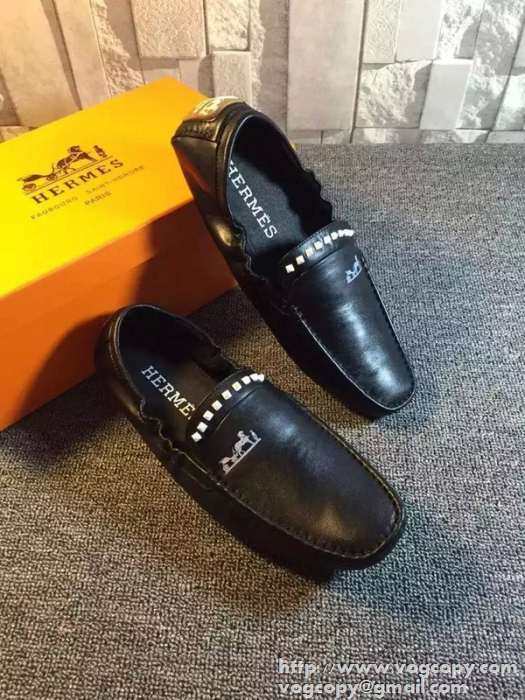 注目 2015 HERMES エルメス 美品　カジュアルシューズ 2色可選