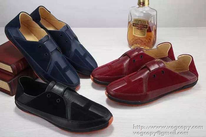 好評 2015 HERMES エルメス 今季セール　カジュアルシューズ 3色可選 