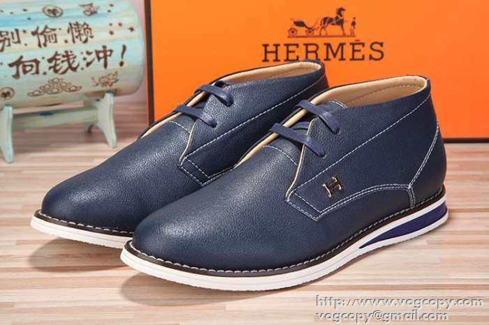 個性的な印象 2015HERMES エルメス 柔らかいインソールでハイカットスニーカー 4色可選
