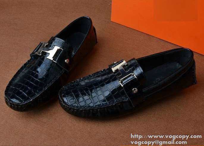 新作　 2015 HERMES エルメス 高級感があり上品な　カジュアルシューズ 2色可選