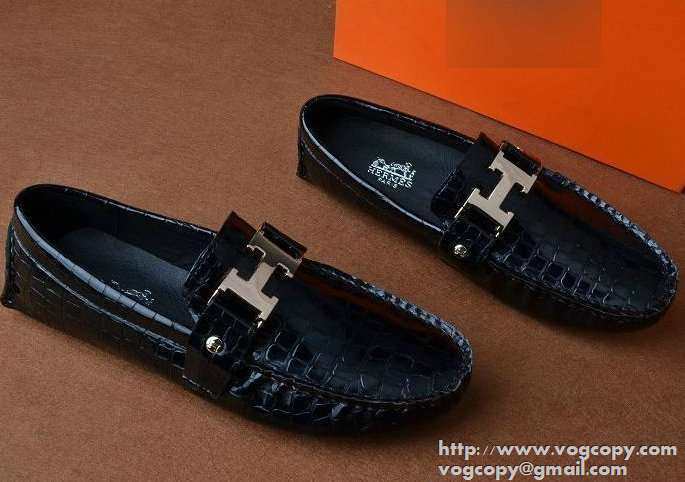 新作　 2015 HERMES エルメス 高級感があり上品な　カジュアルシューズ 2色可選