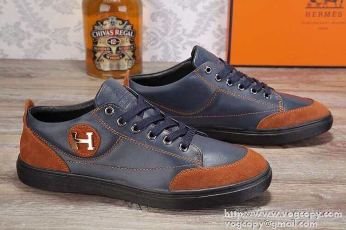 柔らかなで味わい　2015 HERMES エルメス 注目　ランニングシューズ 2色可選