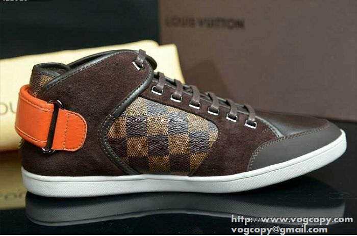 プレゼントに　2015 LOUIS VUITTON ルイ ヴィトン 値下げ　ハイカットスニーカー 2色可選