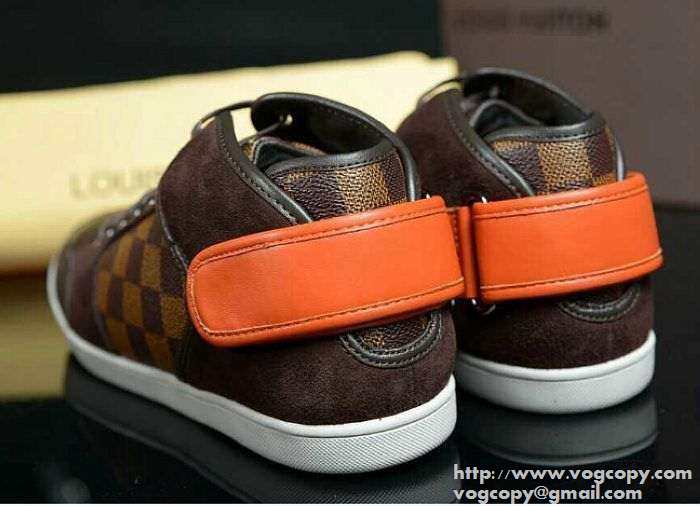 プレゼントに　2015 LOUIS VUITTON ルイ ヴィトン 値下げ　ハイカットスニーカー 2色可選