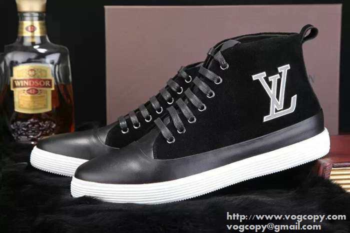 大人気 2015 LOUIS VUITTON ルイ ヴィトン 快適なハイカットスニーカー 2色可選 