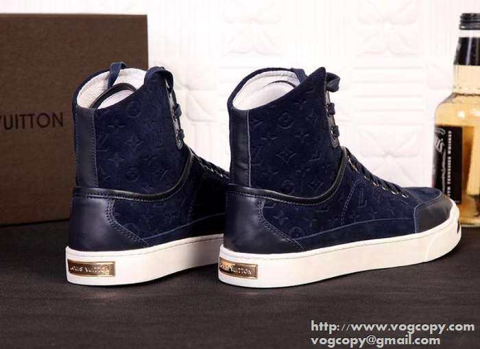 完売 2015 LOUIS VUITTON ルイ ヴィトン お洒落　ハイカットスニーカー 3色可選