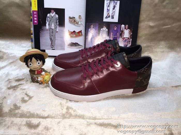 超綺麗　 2015 LOUIS VUITTON ルイ ヴィトン 存在感がある　フラットシューズ スニーカー 2色可選