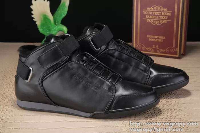 新品　2015 LOUIS VUITTON ルイ ヴィトン 穏やかなハイカットスニーカー 