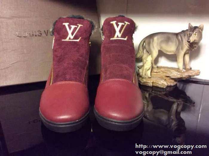 雰囲気　2015  LOUIS VUITTON ルイ ヴィトン 存在感がある　ハイトップシューズ 2色可選