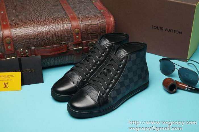 完売品2015  LOUIS VUITTON ルイ ヴィトン 安心感がある ハイカットスニーカー 2色可選
