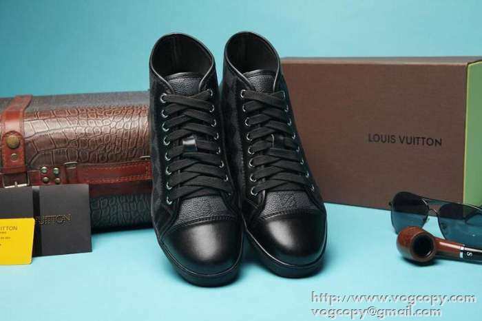 完売品2015  LOUIS VUITTON ルイ ヴィトン 安心感がある ハイカットスニーカー 2色可選