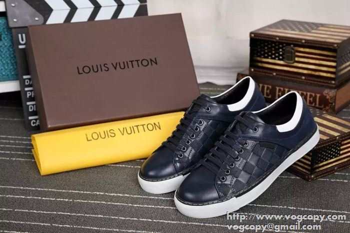 魅せた注目のブランド　2015秋冬 LOUIS VUITTON ルイ ヴィトン シンプルなフラットシューズ 2色可選