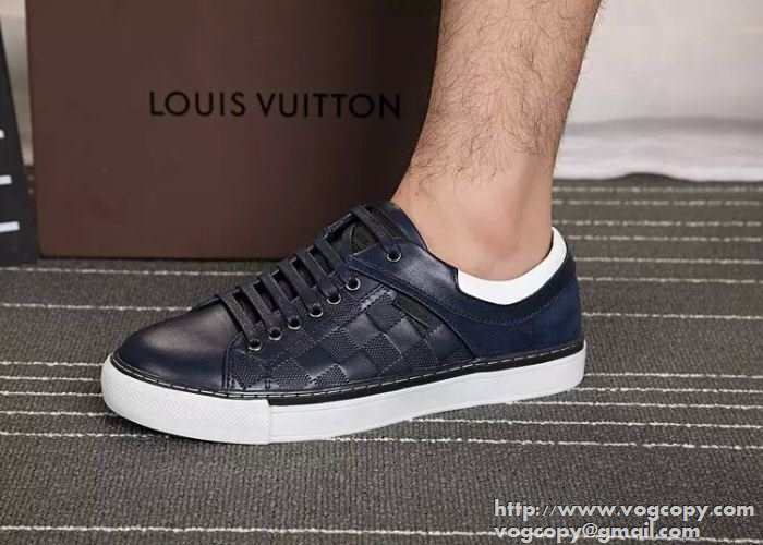 魅せた注目のブランド　2015秋冬 LOUIS VUITTON ルイ ヴィトン シンプルなフラットシューズ 2色可選