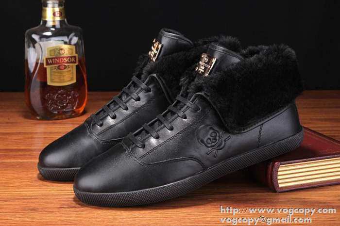 新作　2015 alexander mcqueen アレキサンダー マックイーン 程良くクッション性のある　ハイカットスニーカー 2色可選