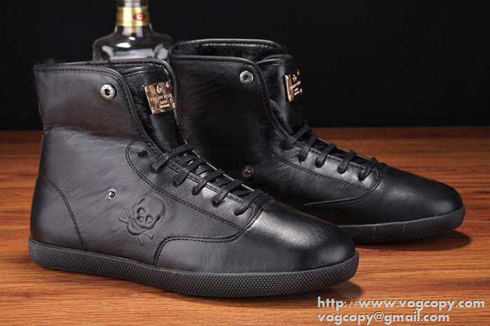 新作　2015 alexander mcqueen アレキサンダー マックイーン 程良くクッション性のある　ハイカットスニーカー 2色可選