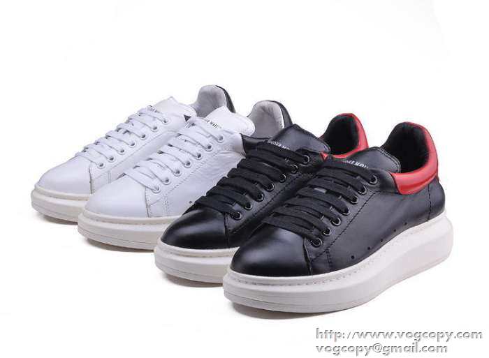 落ち着いた 2015 alexander mcqueen アレキサンダー マックイーン 気持ちが良い　ランニングシューズ 2色可選