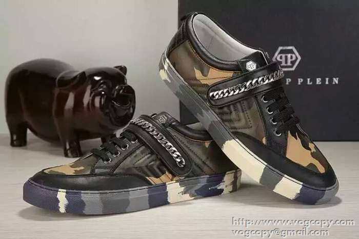 耐久性に優れた　2015 PHILIPP PLEIN フィリッププレイン 人気販売　軽量性にランニングシューズ 2色可選