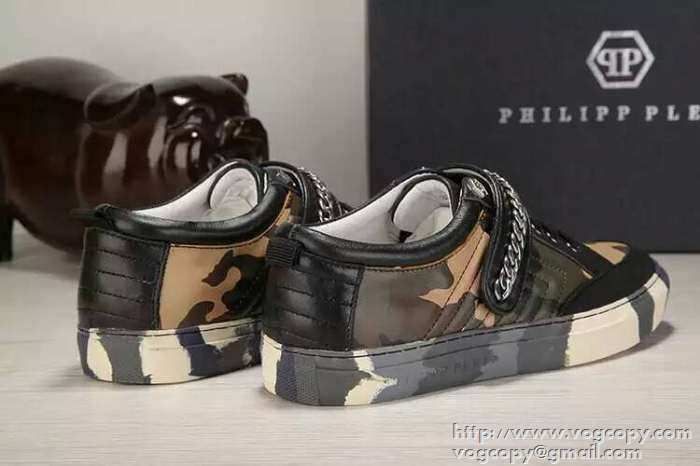 耐久性に優れた　2015 PHILIPP PLEIN フィリッププレイン 人気販売　軽量性にランニングシューズ 2色可選