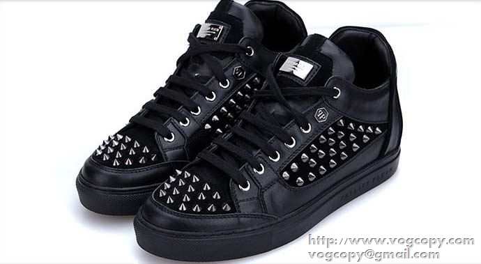通気性も抜群　 2015秋冬 PHILIPP PLEIN フィリッププレイン シンプルなデザイン　フラットシューズ