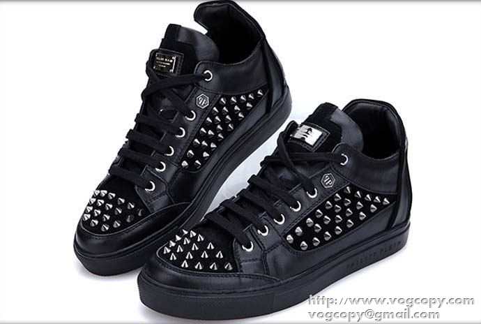 通気性も抜群　 2015秋冬 PHILIPP PLEIN フィリッププレイン シンプルなデザイン　フラットシューズ
