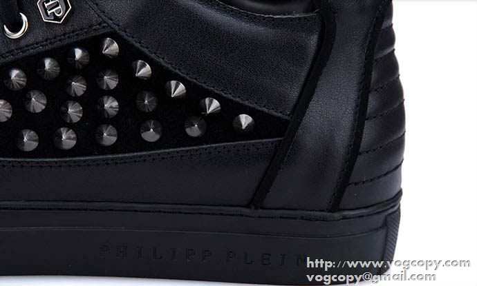 通気性も抜群　 2015秋冬 PHILIPP PLEIN フィリッププレイン シンプルなデザイン　フラットシューズ